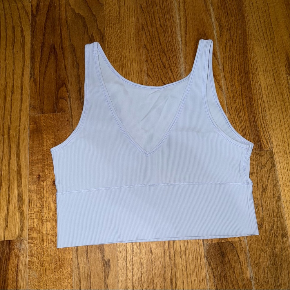 lululemon athletica Light Blue Tank Top